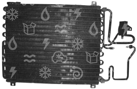 kondenzátor OEM 7701205214 / 7701035441 / 7701039742, RENAULT SAFRANE